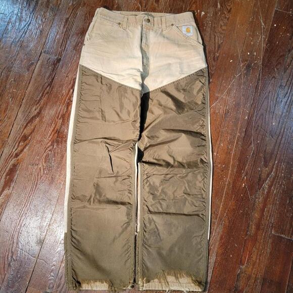 Vintage '80s Carhartt Double Knee Duck Work Pants - Picture 1 of 6